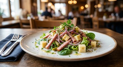 Wurst-Käse Salat