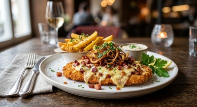 Schnitzel Bombay (Schwein oder Kalb)