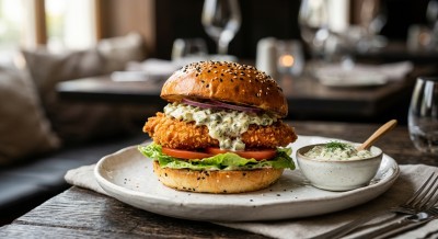 Chrispy Chicken Burger